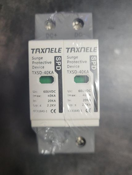 ПЗІП DC 2Р 600V TAXNELE від імпульсних перешкод на сонячні панелі