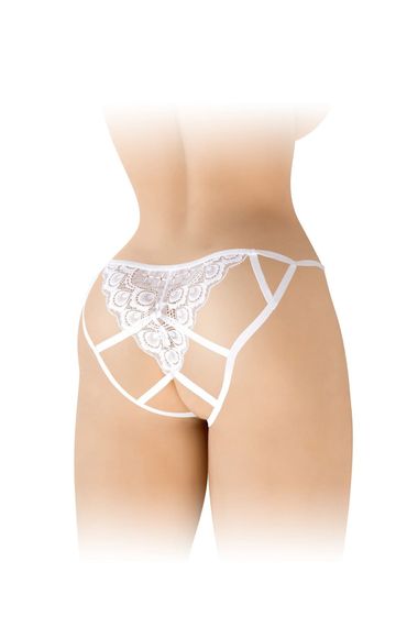 Трусики с вырезом Fashion Secret Zoe Белые One Size | Зображення 1