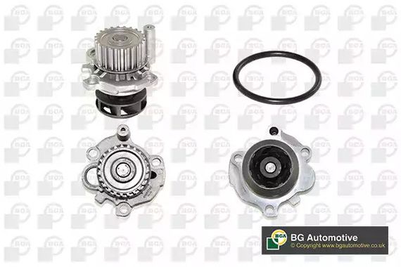 Помпа водяна Caddy III/T5 03-/Golf IV/Passat B5/A4/A6 1.8T/2.0i 03-, BGA (CP18754) | Зображення 2