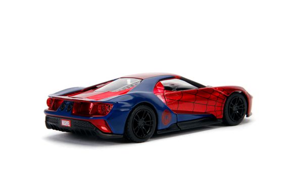 Ігрова металева машинка Marvel Spiderman Ford GT 2017 | Зображення 6