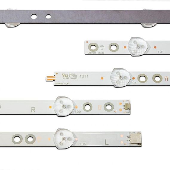 LED підсвітка Philips TV 50" LB50086 V0_00 V1_01 L+R LB50082 LB50089 LB-PM3030-GJCD505X9AH22-Y 10шт. | Зображення 1