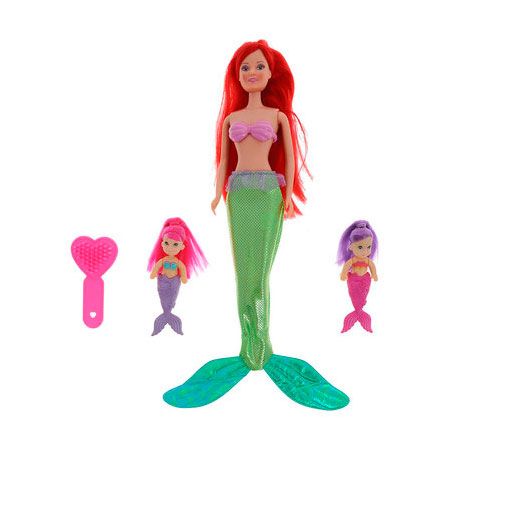 Лялька Mermaid Штеффі з 2 малюками