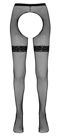 Колготки - 2530147 Cottelli Collection Net Tights S/M | Зображення 3