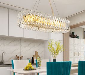 Люстра підвісна на 8 лампочок 26408 Золото 30-130х40х90 см.