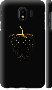 Чохол на Samsung Galaxy J4 2018 Чорна полуниця "3585m-1487-24368"