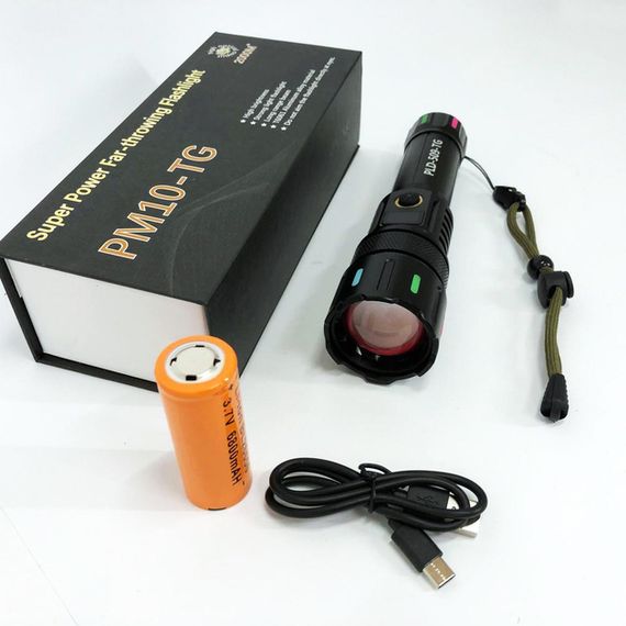 Ліхтар NIGHT VISION FLUORESCENCE XPRO CB-A280-TG з потужним білим і червоним COB LED, Li-Ion акумулятор, Power Bank, ЗУ Type-C, магніт, zoom (47159-A282_312) | Зображення 9
