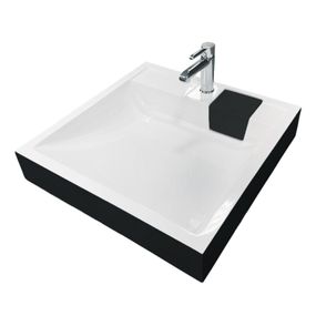 Раковина накладная Adamant WASHER NEW, квадратная (4824296202903)