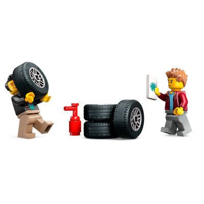 Конструктор LEGO City Грузовик-транспортер со спортивными авто (60408) | Зображення 9