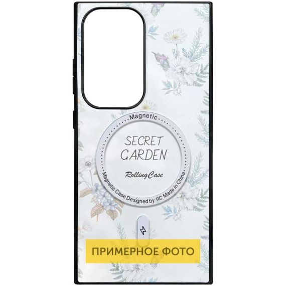 TPU+PC чехол Secret Garden with MagFit для Samsung Galaxy S24 FE