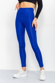 Лосини жіночі з біфлексу, колір електрик, розмір XL FA_003986