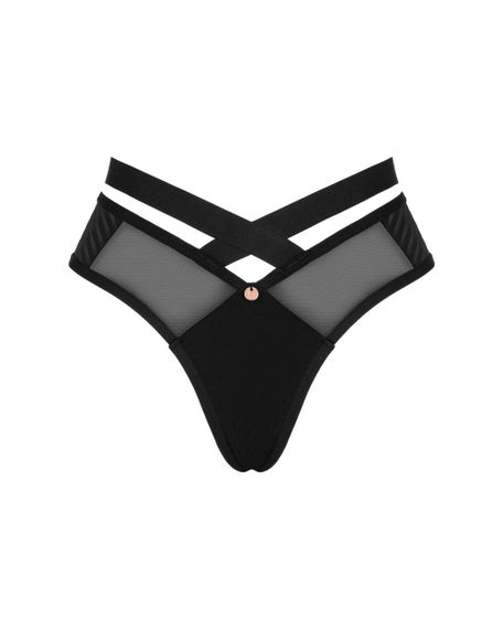 Трусики Obsessive Brasica Черные XS/S | Зображення 5