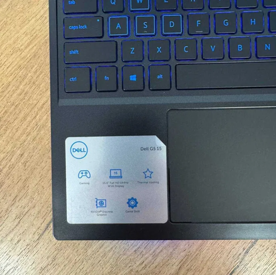 Ноутбук Dell G5 5500 144Hz i7 10750H 16GB SSD 512GB RTX 2060 Б/В | Зображення 4