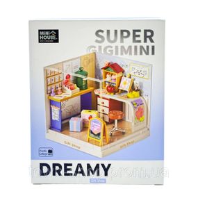 Конструктор-румбокс Магазин подарков Mini House 8037-MH серии "Интерьер Мини"