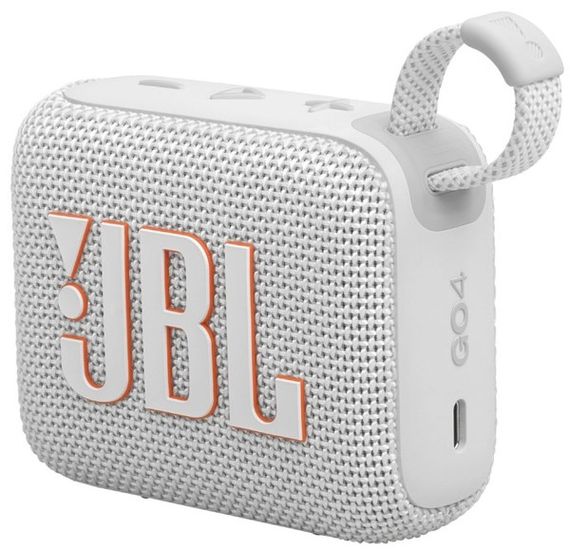 Портативна акустика JBL Go 4 White (JBLGO4WHT) | Зображення 2