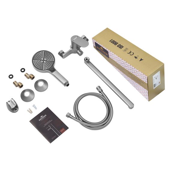 Змішувач для ванни Kroner KRM Linz - GRN070 (CV034901) | Зображення 3