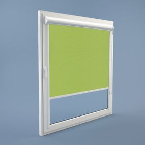 Рулонна штора Rolets Роял 2-807-950 95x170 см закритого типу Салатова