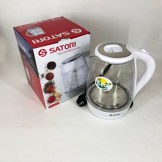 Електрочайник з led підсвічуванням Satori, Кращий бюджетний електрочайник, Хороший електричний чайник ML-50 | Зображення 6