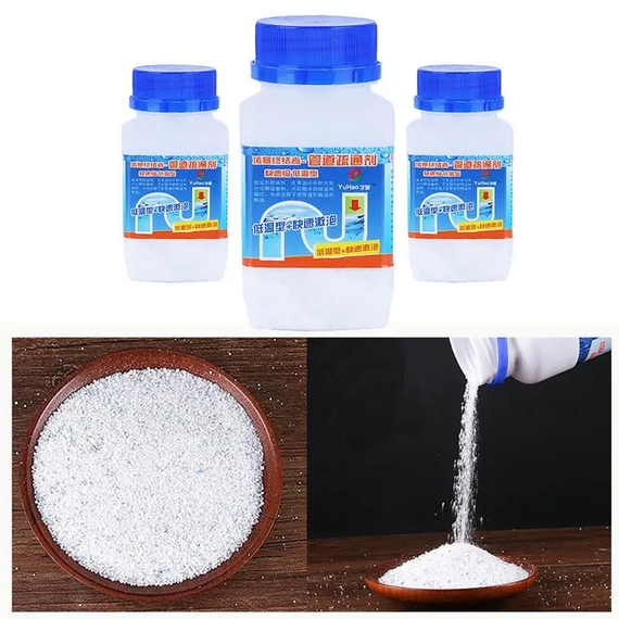 Порошок для чищення труб ванни та раковини, Засіб для чищення від засмічення каналізації | Зображення 8