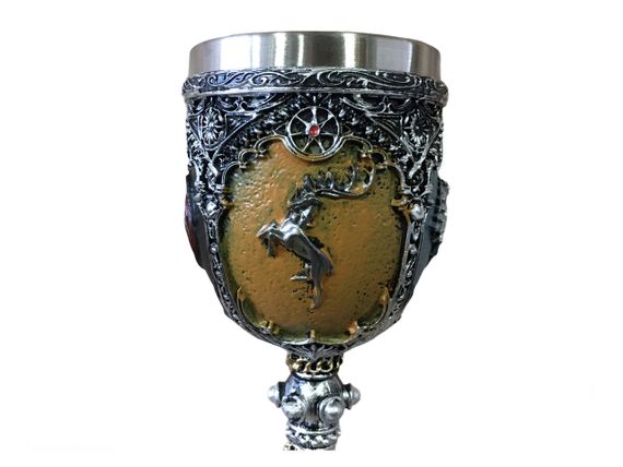 Келих для Вина Гуртка Чашка Череп Гра Престолів Game Of Thrones Winter is Coming Кубок Готика Подарунок | Зображення 4