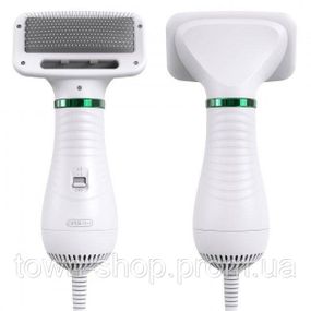 Щётка фен для шерсти собак и кошек LUX 2в1