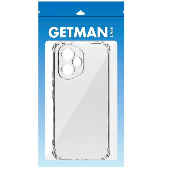 TPU чохол GETMAN Ease logo посилені кути Full Camera для Honor 400 Безбарвний (прозорий) | Зображення 2