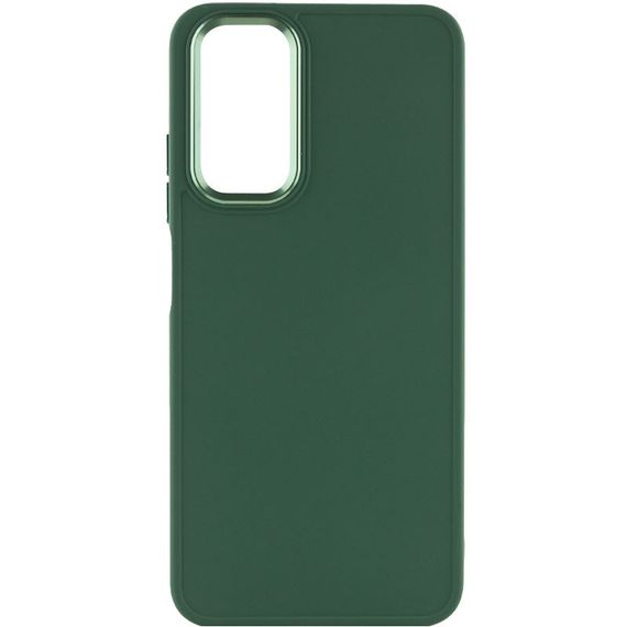 TPU чехол Bonbon Metal Style для Samsung Galaxy A23 4G Силікон, Зелений/Pine green | Зображення 1