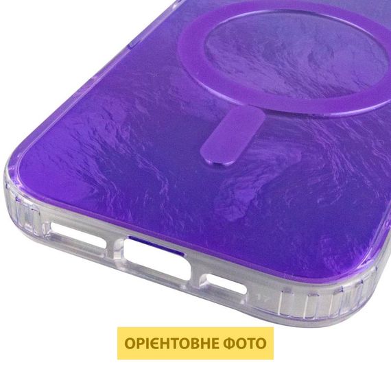 Чехол TPU Shiny Mountain (MagFit) для Apple iPhone 17 (6.3") Purple | Зображення 4