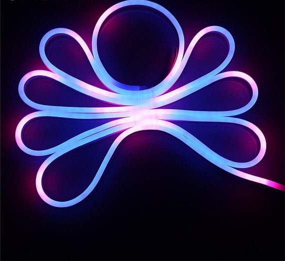 Світлодіодний неон PROLUM™ 10x20, IP68, 24V, Series "FT", RGB Pixel Full Color, PRO | Зображення 3