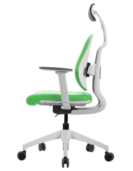 Кресло офисное DUOREST D2 whitegreen ортопедическое | Зображення 3