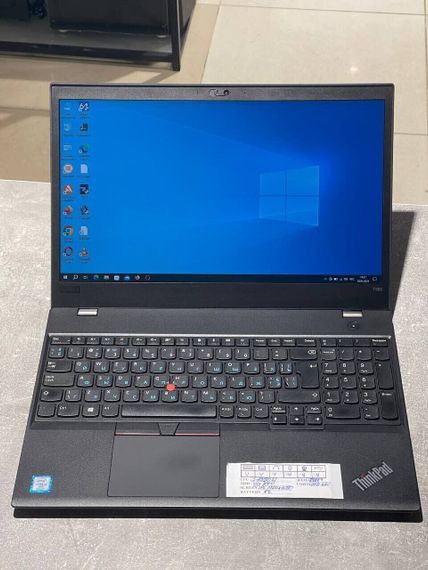 Ноутбук Lenovo ThinkPad T580 / 15.6" (1920x1080) IPS / Intel Core i5-8250U (4 (8) ядра по 1.6 - 3.4 GHz) / 8 GB DDR4 / 240 GB SSD / Intel UHD Graphics 620 / WebCam б/в | Зображення 2