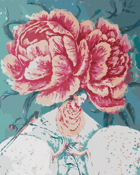 Картина по номерам "Цветущая душа" Идейка KHO4927 40х50см