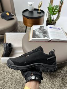 Чоловічі кросівки Salomon Shelter Gore-Tex Black Orange , В'єтнам 42 26.5
