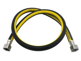 Шланг газовий ASCO гумовий чорний 1/2" ВВ 2,5 м 1/25