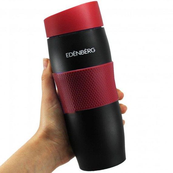 Термокружка Edenberg EB-622-Red 380 мл червона | Зображення 1