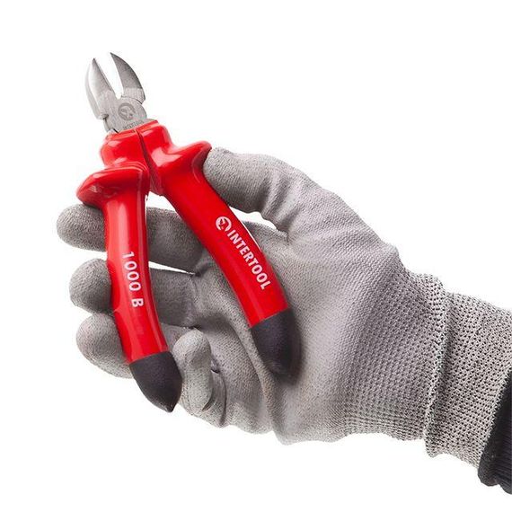 Бокорізи 160 мм, Cr-V, діелектричні INTERTOOL NT-0322 | Зображення 4