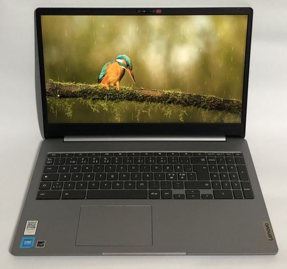 Ультрабук Б-клас Lenovo IdeaPad 3 Chrome 15IJL6 / 15.6" (1920x1080) IPS / Intel Celeron N4500 (2 ядра по 1.1 - 2.8 GHz) / 8 GB DDR4 / 128 GB eMMC / Intel UHD Graphics 630 / WebCam / ChromeOS б/в | Зображення 1