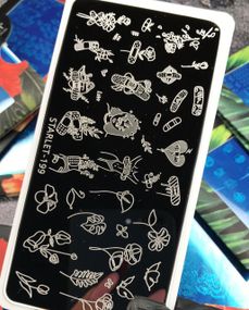 Пластина 199 для стемпинга Starlet Professional (12х6см)