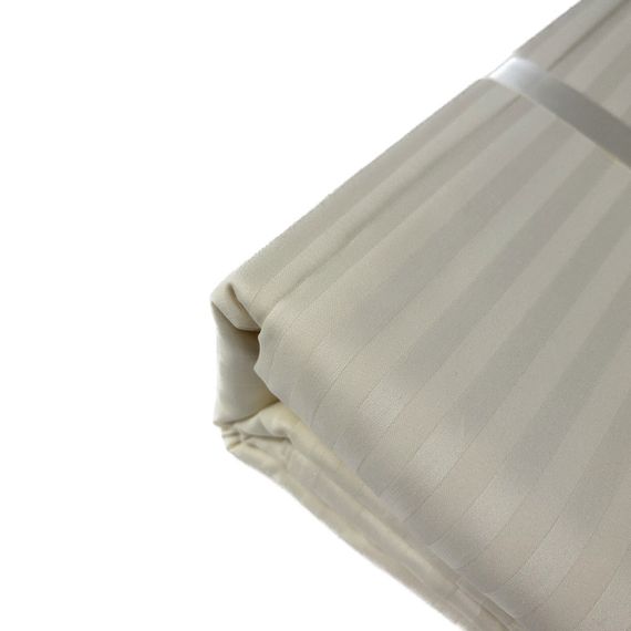 Комплект постільної білизни SoundSleep Stripe Beige сатин-страйп євро 200х220 см бежевий (2251736512017) | Зображення 5
