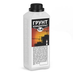 Грунт акриловий концентрат 1:4 глибокого проникнення 1 л