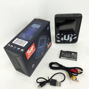 Первая игровая приставка Sup Game Box 500 игр, Консоль игровая подключение YU-629 к телевизору