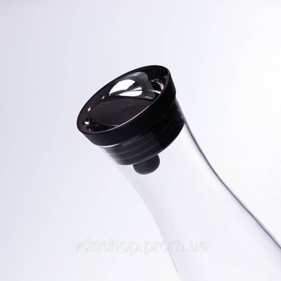 Скляний графин з кришкою 1.2 (л) для води, соку, лимонаду HP-19-43 | Зображення 2