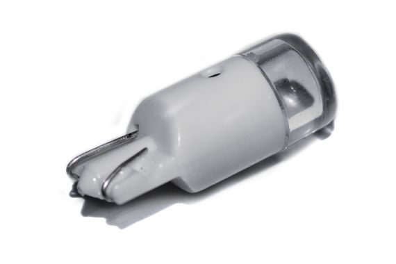 Светодиодная лампа AllLight T10  1 диод 1W Philips rp W2,1x9,5d WHITE 12V прозрачная | Зображення 1