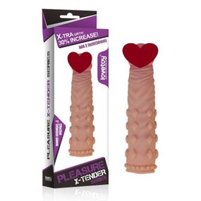 Насадка на член Pleasure X-Tender Penis Sleeve Flesh 2 Sex Aura