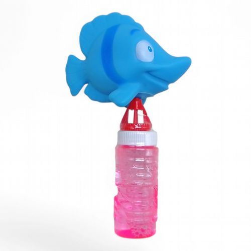 Мыльные пузыри с резиновой фигуркой - Рыбка голубая