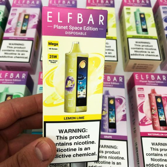 ELF BAR Planet 25000. Лимон Лайм (Lemon Lime) | Зображення 1