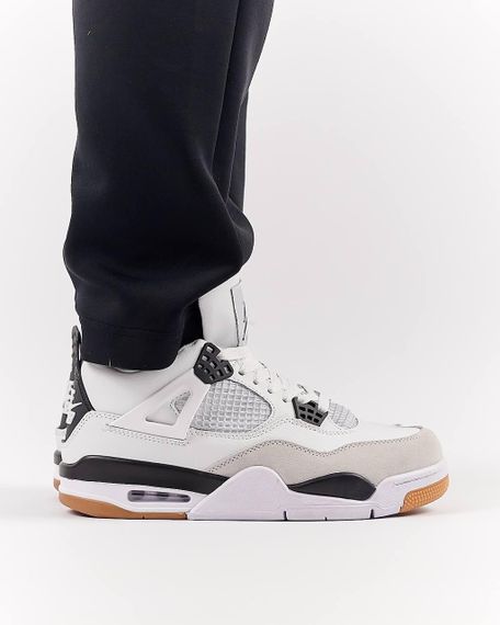 Кроссовки Air Jordan 4 Retro M White Grey Gum , Вьетнам A1230 43 27.5 | Зображення 2