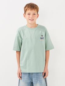 Футболка для хлопчика Dinomin 2611 116 см Оливковий shop (2000999454332)