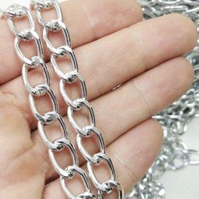 Декоративные цепи, цвет серебро 2,3 мм