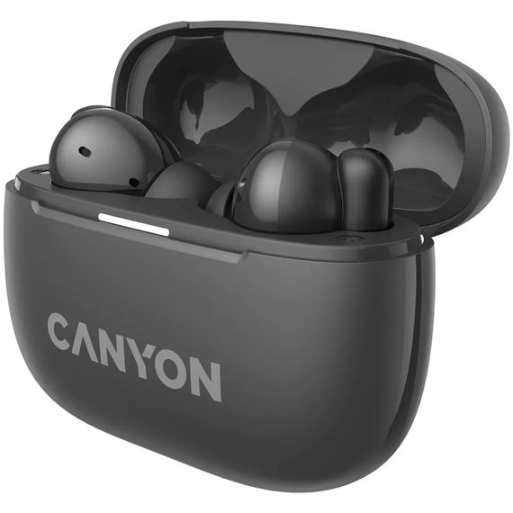 Навушники Canyon TWS-10 OnGo ANC ENC Black (CNS-TWS10BK) | Зображення 1