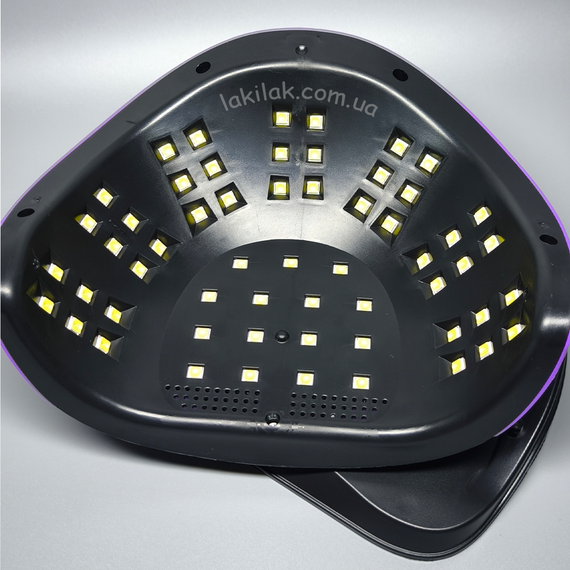 Лампа для нігтів SUN C4 plus 256W чорно-фіолетова (з функцією пониження потужності) | Зображення 1